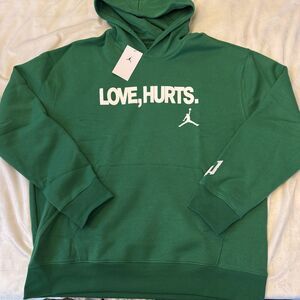 Jordan x Jalen Hurts Love Kelly Green Hoodie